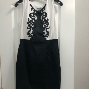 *SOLD* Black and white dress